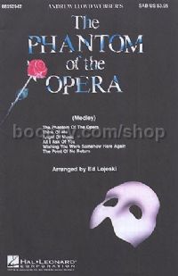 The Phantom of the Opera - choral medley (SAB & piano)