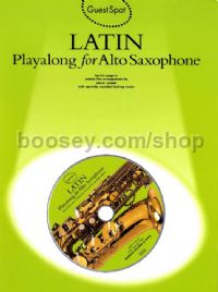 Guest Spot: Latin Hits - Alto Sax (Bk & CD) Guest Spot series