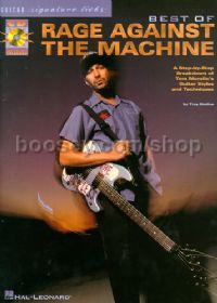 Guitar Signature Licks: Best Of Rage Against The Machine (Book & CD)
