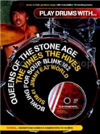 Play Drums With... Queens Of The Stone Age, The Vines, The Hives, Bowling For Soup etc. (Book & CD)