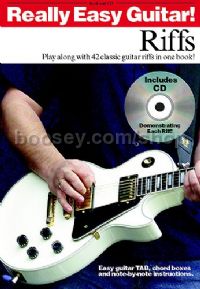 Really Easy Guitar! Riffs (Book & CD)