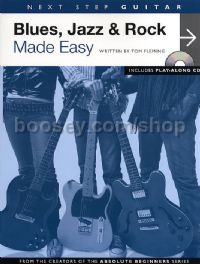 Next Step Guitar Blues Jazz & Rock Made Easy (Book & CD)