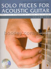 Solo Pieces For Acoustic Guitar vol.2 (Book & CD)