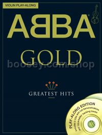 Abba Gold Greatest Hits violin Play-along (Book & CD)