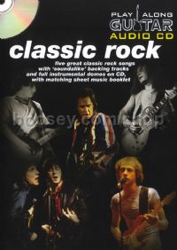 Play Along Guitar Audio CD Classic Rock + Booklet