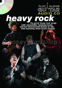 Play Along Guitar Audio CD Heavy Rock + Booklet