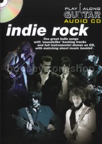 Play Along Guitar Audio CD Indie Rock + Booklet 