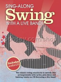 Sing-Along Swing With A Live Band (Bk & CD)