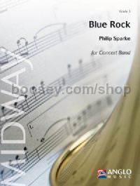 Blue Rock - Concert Band (Score & Parts)