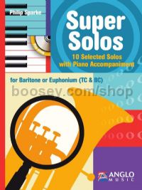 Super Solos for Baritone or Euphonium (Bass & Treble Clef)