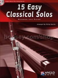 15 Easy Classical Solos - Bassoon (Book & CD)
