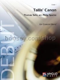 Tallis' Canon - Concert Band (Score & Parts)