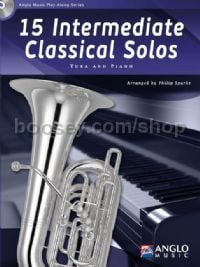 15 Intermediate Classical Solos - Tuba (Book & CD)