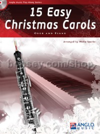 15 Easy Christmas Carols - Oboe & Piano (Book & CD)