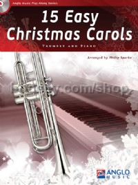 15 Easy Christmas Carols - Trumpet & Piano (Book & CD)