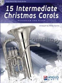 15 Intermediate Christmas Carols - Euphonium (Book & CD)