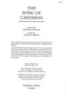 Song Of Caedmon (performing edition)