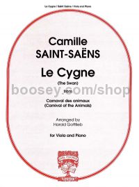 The Swan (Le Cygne) - viola & piano