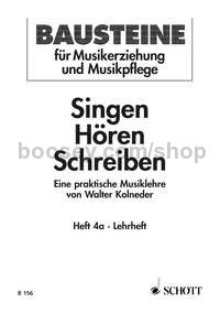 Singen - Hören - Schreiben Heft 4a