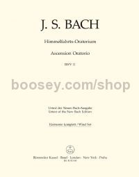 Ascension Oratorio BWV 11 - wind set