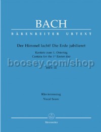Cantata No 31 Der Himmel Lacht (BWV 31) Vocal Score