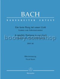 Cantata No.80 "Ein feste Burg" (Vocal Score)