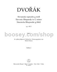 Slavonic Rhapsody In G Minor Op.45/2 (Violin I Part)