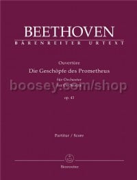 Overture Die Geschöpfe des Prometheus Op.43 (Full Score)