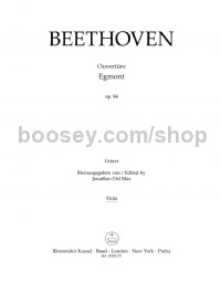 Overture Egmont for Orchestra Op.84 (Viola)