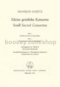 Short Sacred Concertos Book 7 Ich Liege; ic