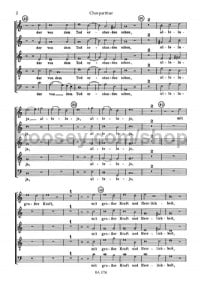 Heut triumphieret Gottes Sohn, BuxWV 43 (Choral Score)