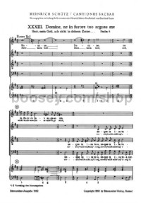 Three Motets no. 33, 34, 35 SWV 85, 86, 87 (SATB, basso continuo ad lib)