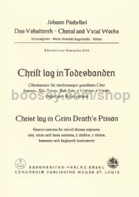 Christ lag in Todesbanden (Christ lay in grim death's prison) (Full Score)