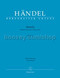 Semele (HWV 58) (Vocal Score)