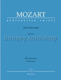 Don Giovanni (K.527) (Vocal Score, hardback)