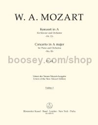 Concerto for Piano and Orchestra no. 12 A major K. 414 (Violin 1 Part)