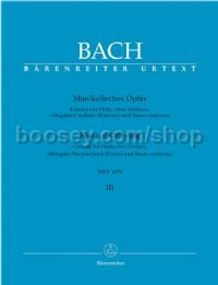 Musical Offering, BWV 1079 Vol.3 Canons