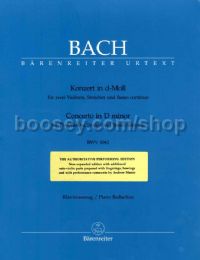 Double Violin Concerto in D minor BWV 1043 - 2 Violins & Piano
