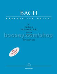 6 Suites a Violoncello Solo senza Basso BWV 1007-1012