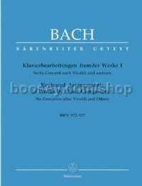 Keyboard Arrangements Of Works By Other Composers, BWV 972-977