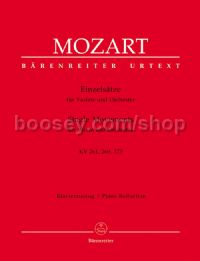 Mozart Adagio In E For Violin (k 261) Solo Violin