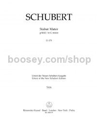 Stabat Mater in G minor D 175 (Viola)