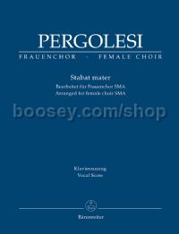 Stabat mater (arr. female choir) (vocal score)