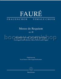 Messe De Requiem Op.48 (SSAA Vocal Score)