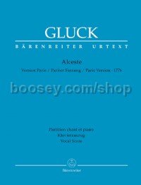 Alceste - Paris version 1776 (vocal score)