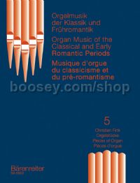 Organ Music of The Classic & Romantic Period
