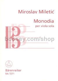 Monodia for Solo Viola