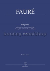 Messe De Requiem (Choir & Organ Reduction)