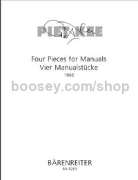 Four Pieces for Manuals