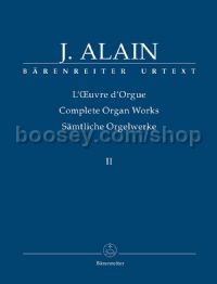 Alain Complete Organ Works Ii